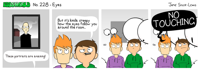 EWCOMIC No. 228 - Eyes by eddsworld