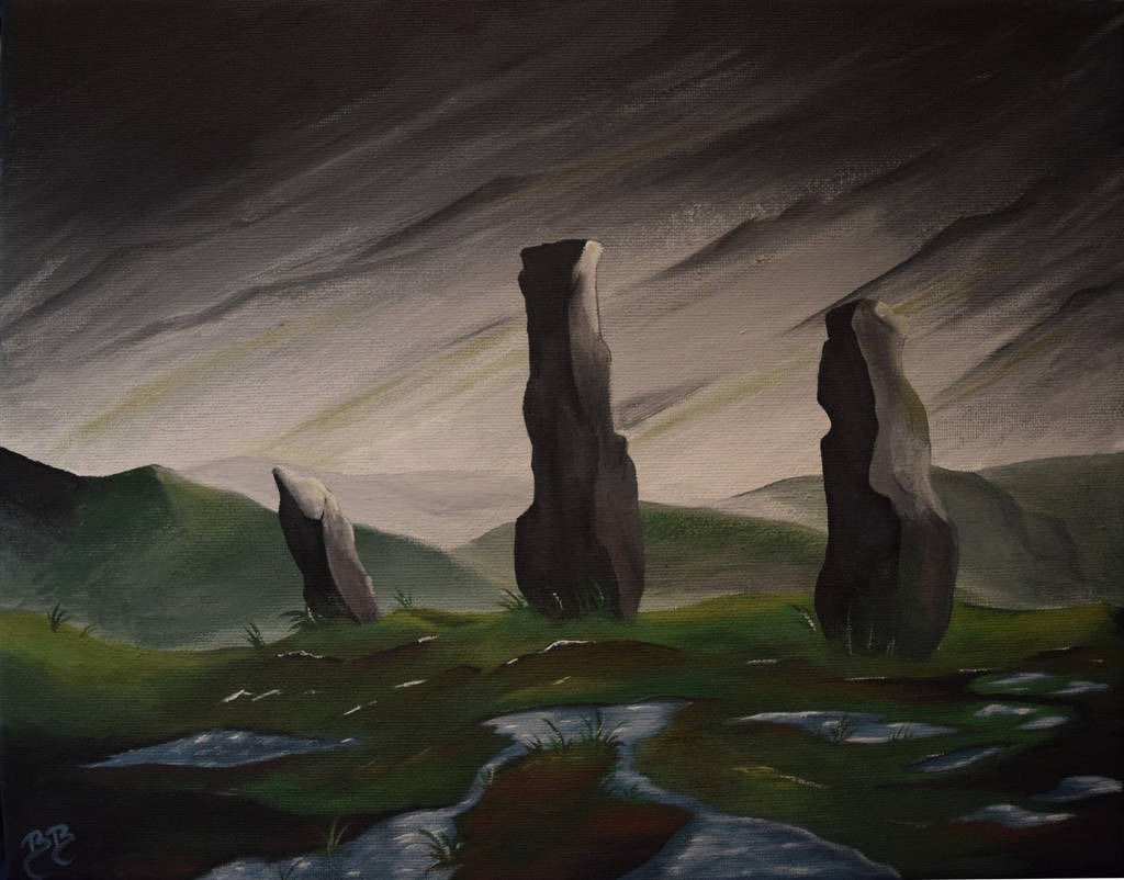 StandingStones by MyrddinDerwydd