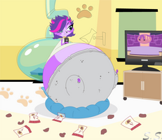 Bloated zoe trent by alexb22 on DeviantArt