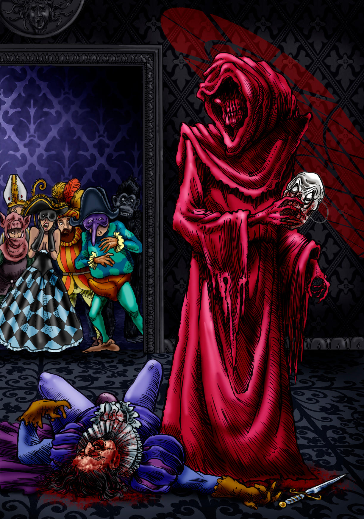the masque of death the masque of death