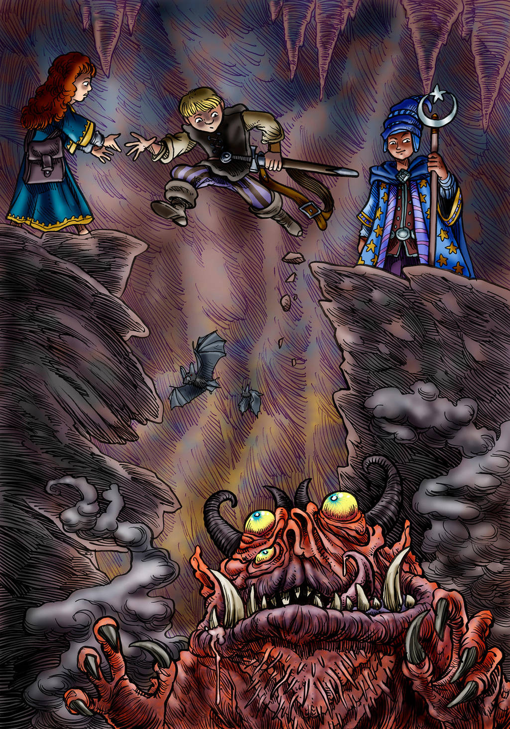 Caves of Peril by Loneanimator