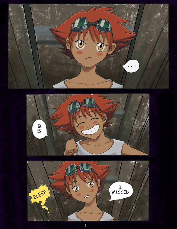 Bebop Battleship pg1 by CheshFire
