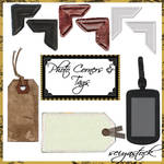 Photo Corners and Tags Images by seiyastock