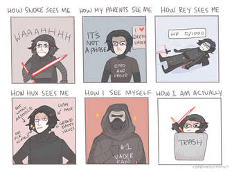 how people see kylo ren by Randomsplashes