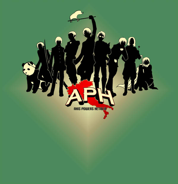 Axis Powers Hetalia tee by rogueymu