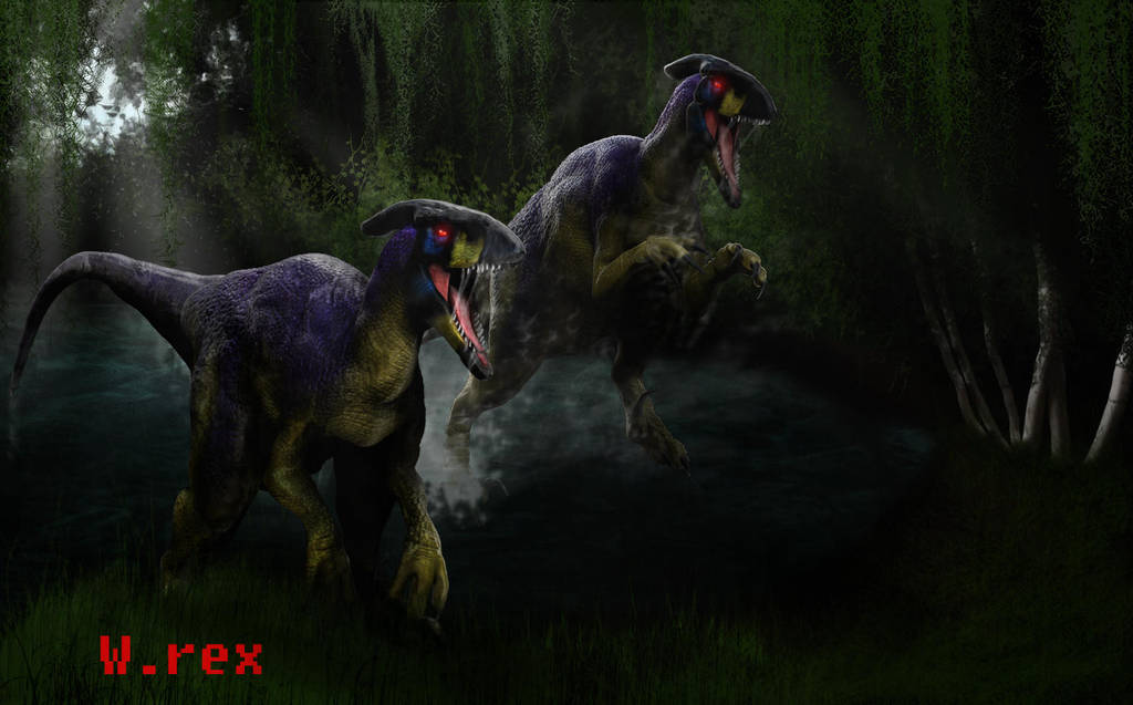 Paradeinonychus 3d jurassic park chaos effect by Wolfhooligans on