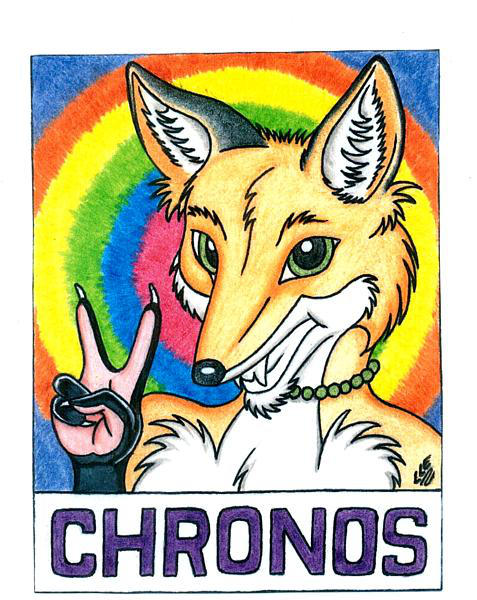 Chronos Con Badge by Furryhart
