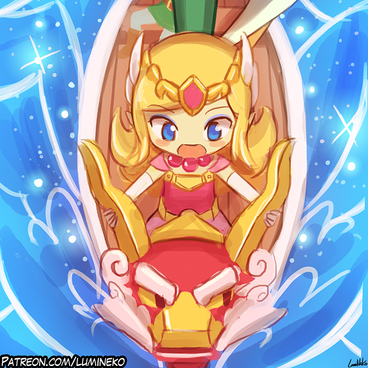 Speed Paint - Riding on a Boat by luminaura