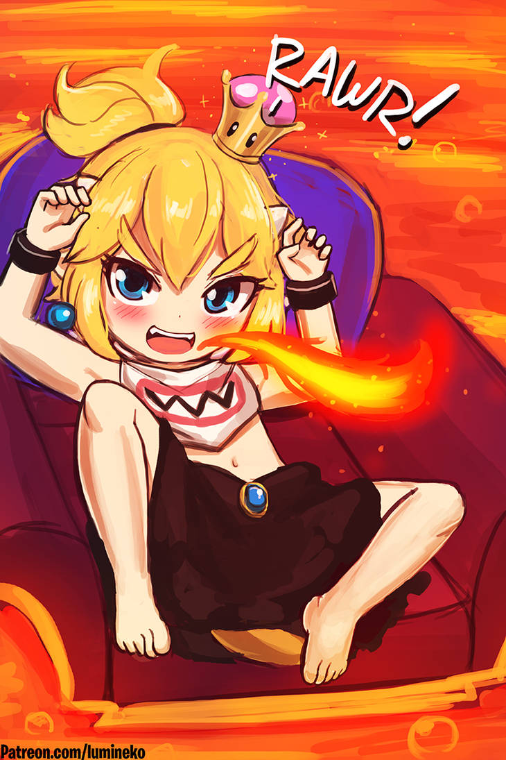 Bowsette Jr. by luminaura