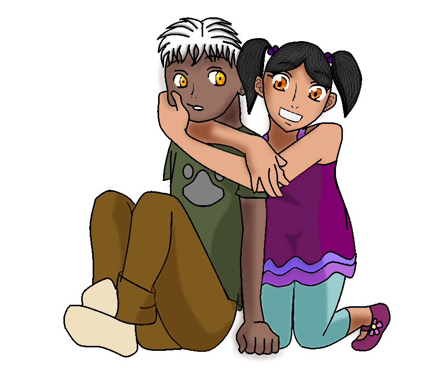 Yosei and Ulric as kids by BeNic14
