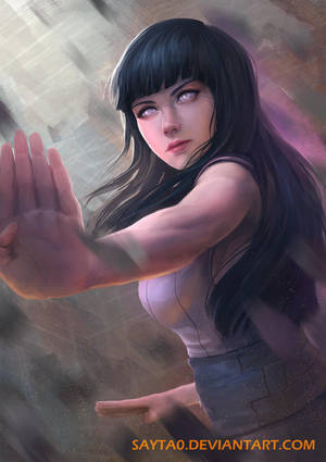 hinata hyuuga by Sayta0 hinata hyuuga by Sayta0