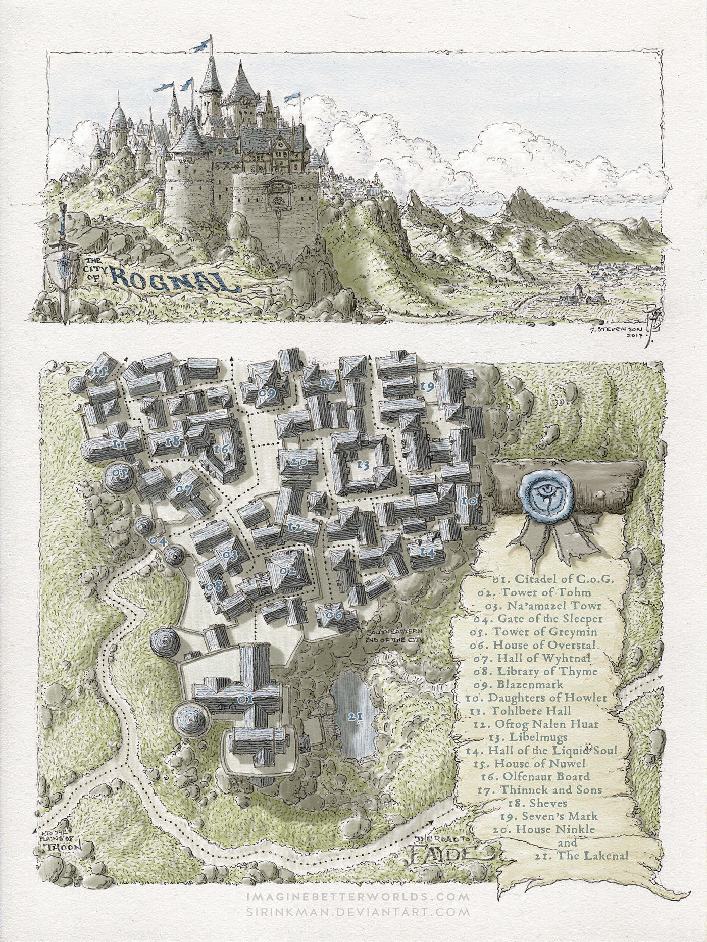 City of Rognal by SirInkman