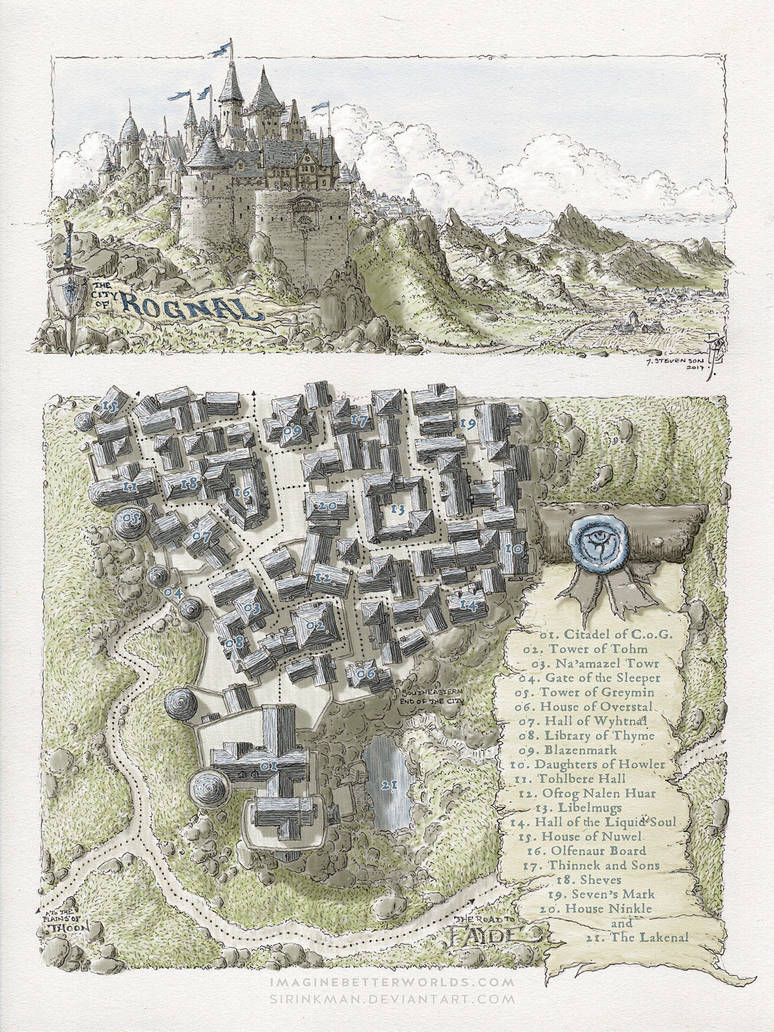 City of Rognal by SirInkman