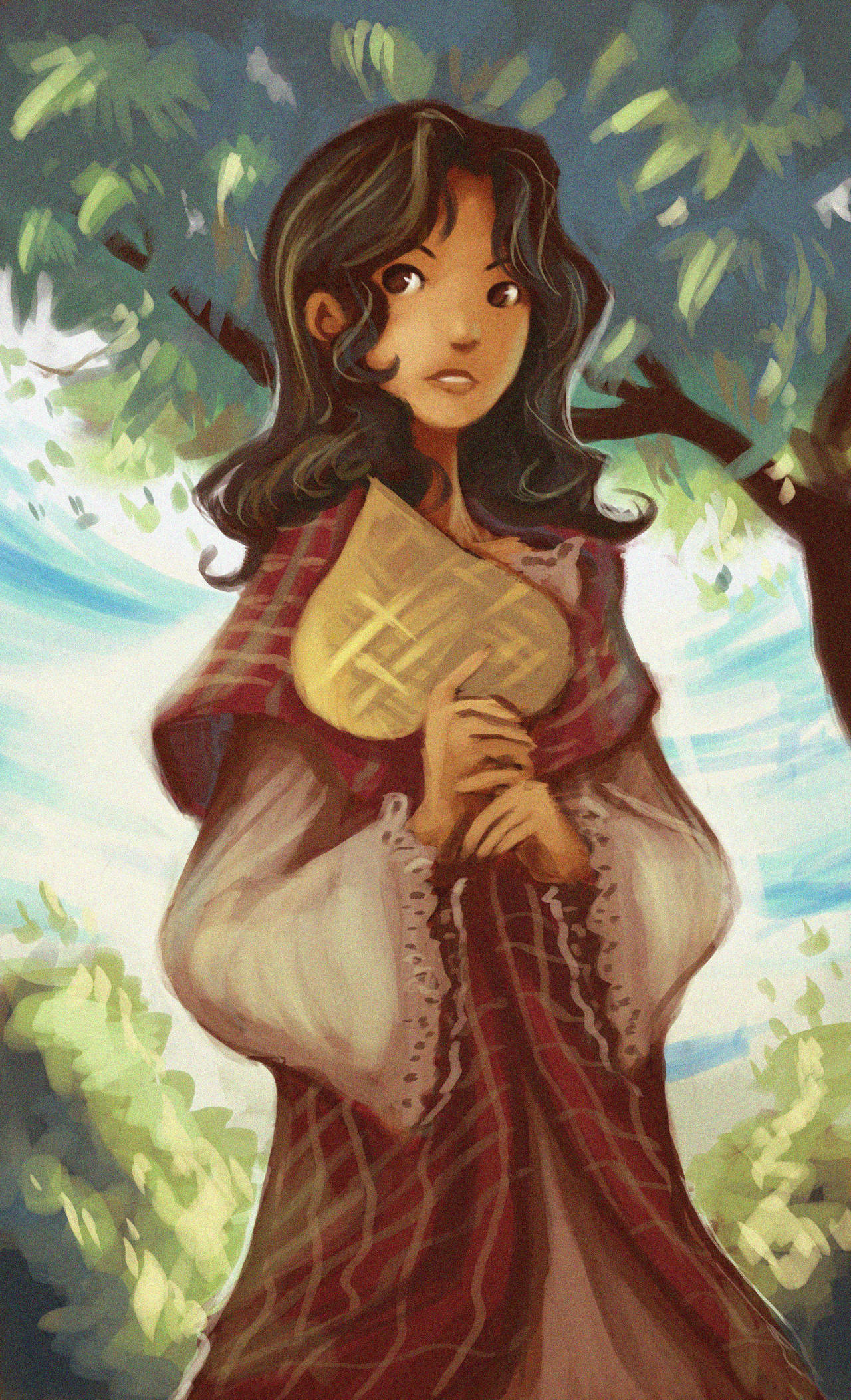 Spd Pnt- Lady in Filipiniana by ben-ben