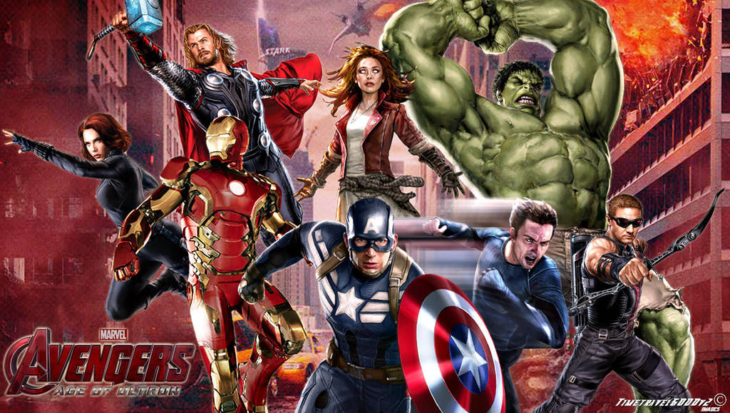 Avengers Age Of Ultron Wallpaper Widescreen By Timetravel6000v2 On