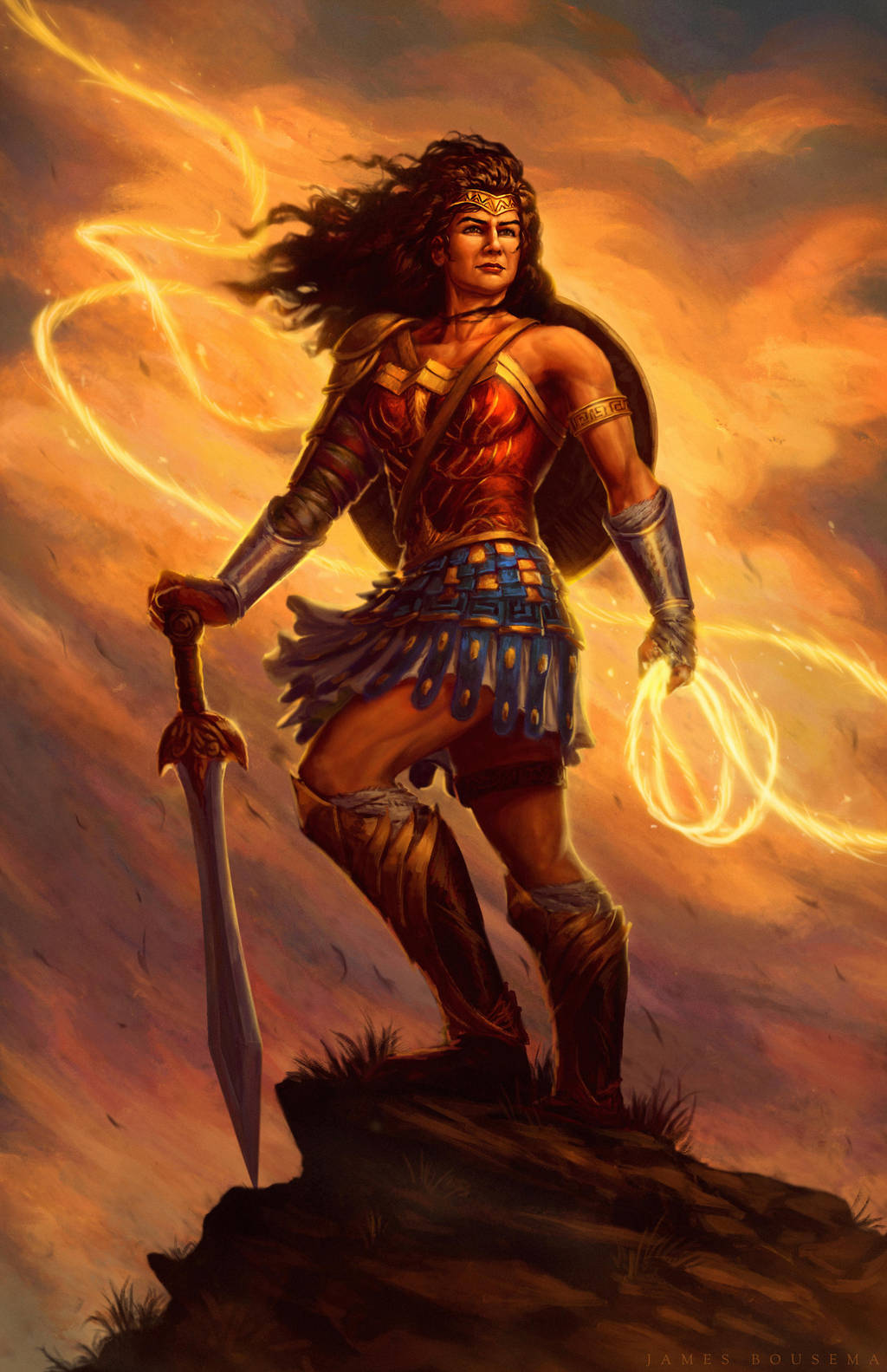 princess of themyscira statue