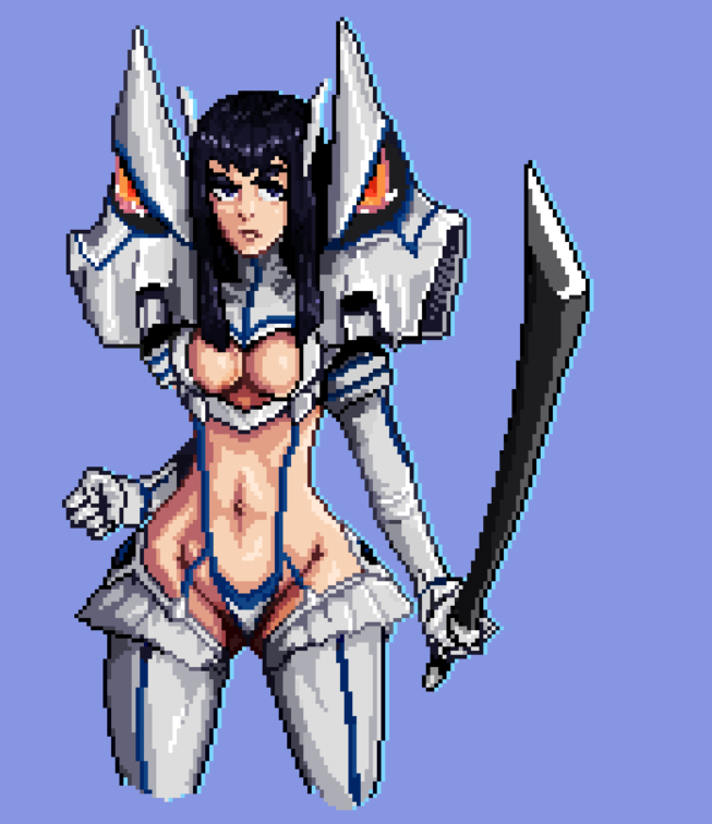 Satsuki Pixel Art by RoyaleMay