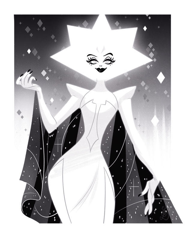 Spoilers! It's White Diamond. I can't wait for mooooorrrreeee omg her shoes though right??