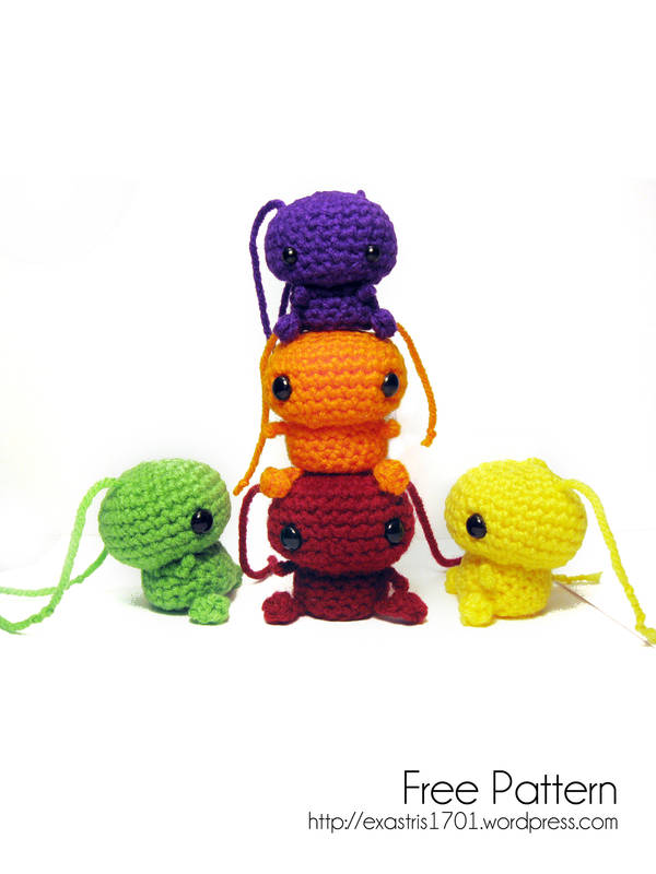 Skittles Amigurumi - Free Pattern by ex-astris1701