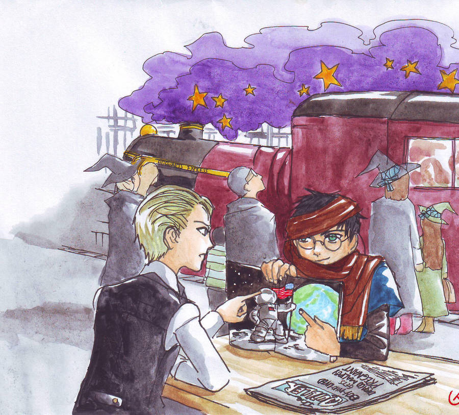 Muggles had reached the moon by dinosaurusgede