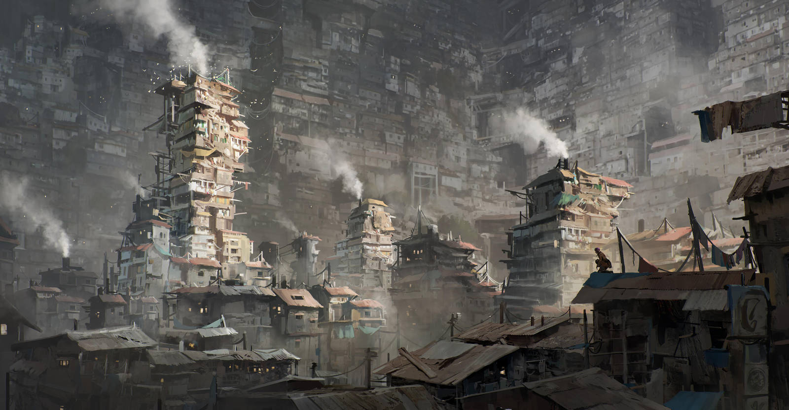 The Slums Of Wu Jian by FranklinChan