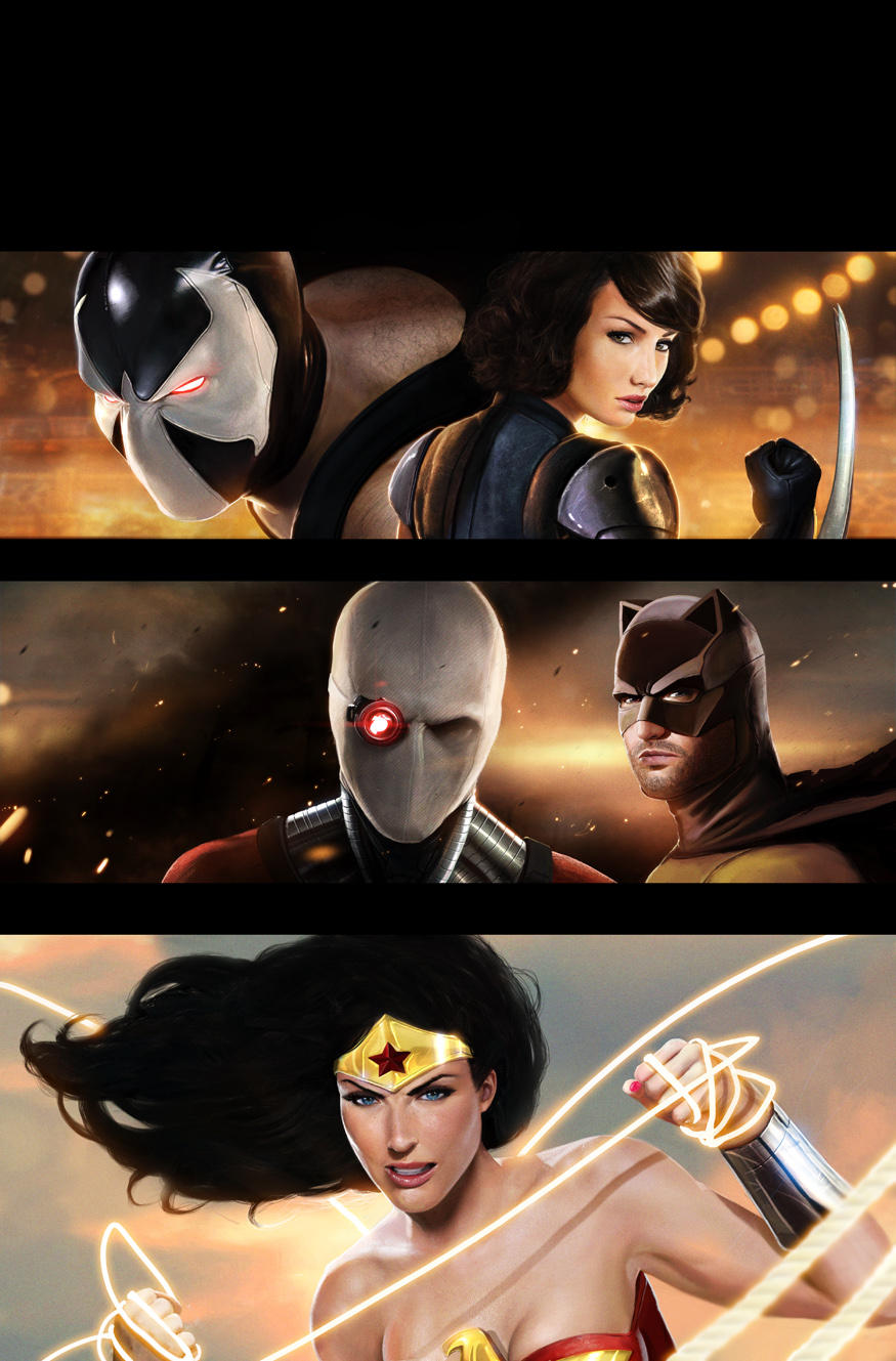 Secret Six Cover 13 by DanLuVisiArt