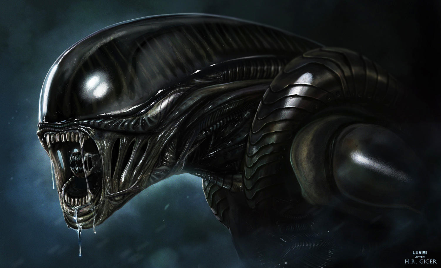 ALIEN - H.R. GIGER PITCH - by DanLuVisiArt