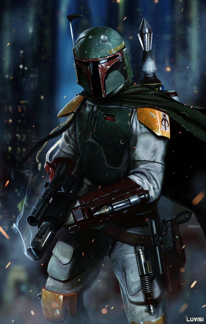 BOBA FETT - NO DISINTEGRATIONS by DanLuVisiArt