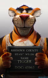 TIGGER - by DanLuVisiArt