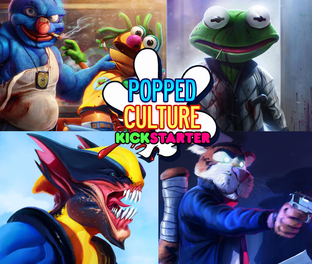 Popped Culture Kickstarter is LIVE by DanLuVisiArt