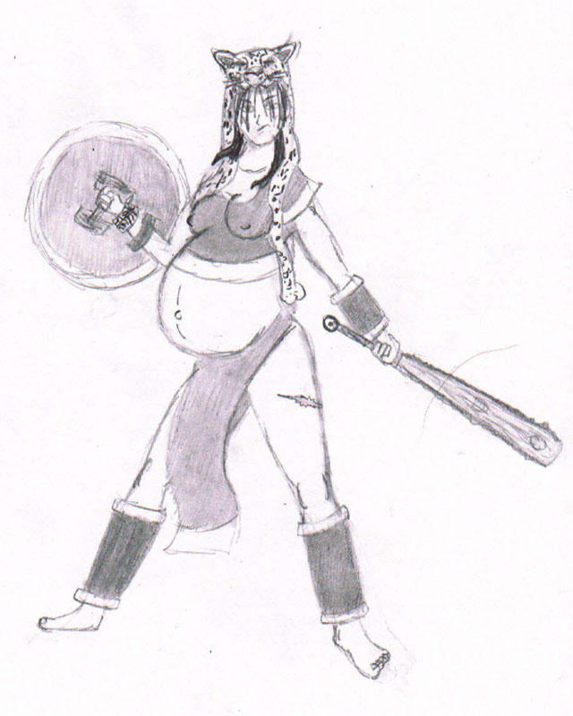 The Empires Greatest Warrior Gets Pregnant Pregnant Jaguar Warrior by RudiciusCaesar on DeviantArt