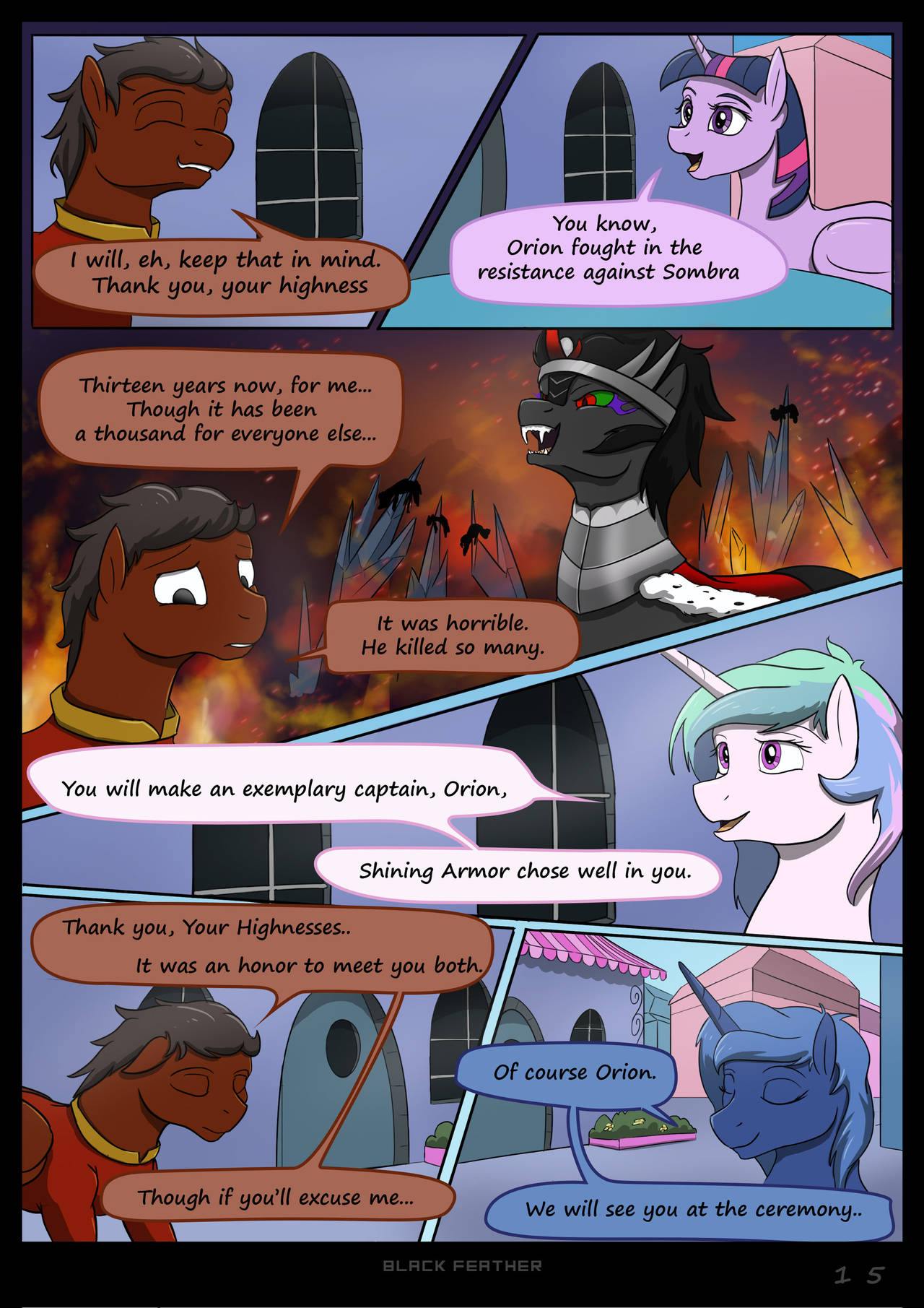 Black Feather - Chapter 1 | Page 14 by BernardDK on DeviantArt
