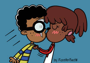 CLW Day 1: Kissing by MonsterFan50 CLW Day 1: Kissing by MonsterFan50