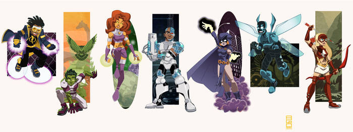 DCU Vol.8: Teen Titans by alexmax