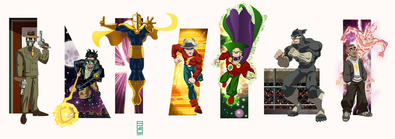 DCU Vol. 12: JSA Founders by alexmax