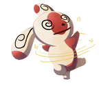 Spinda used Teeter Dance! by DragonchildX