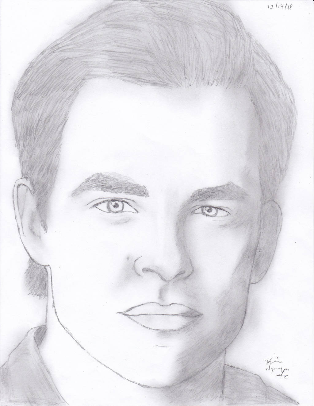 Chris Pine by animaniac21285 on DeviantArt
