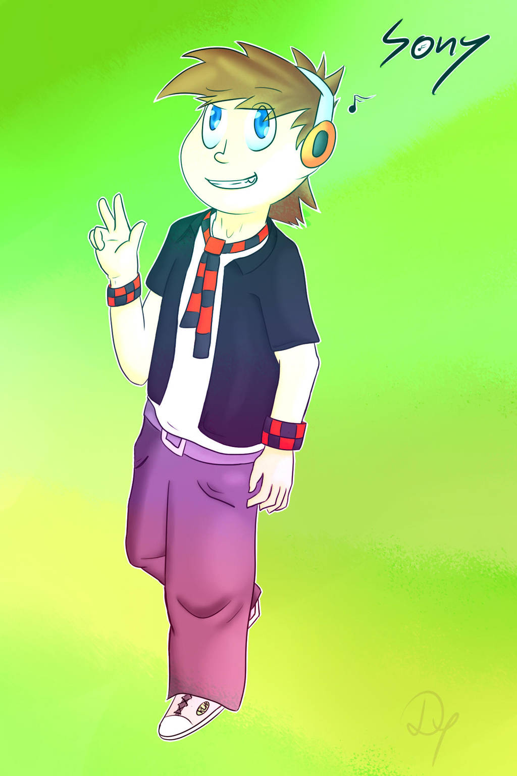 Sony (Minecraft Charakter) by SunnyDoDrawing on DeviantArt
