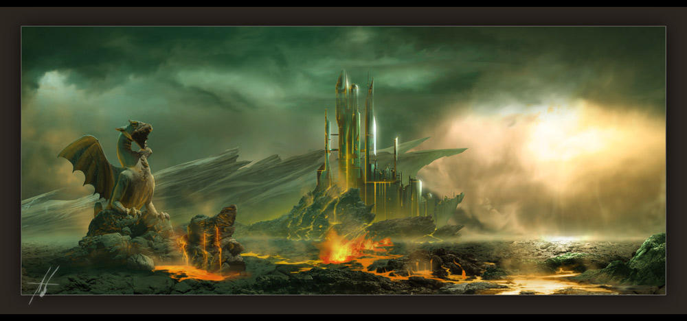 Base '24' - Lava Empire by Grimdar