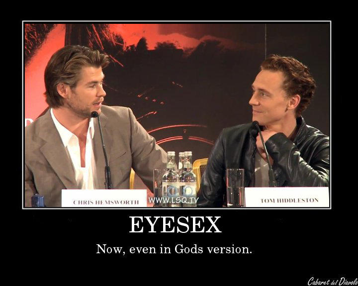 Chris and Tom: Eyesex by CABARETdelDIAVOLO