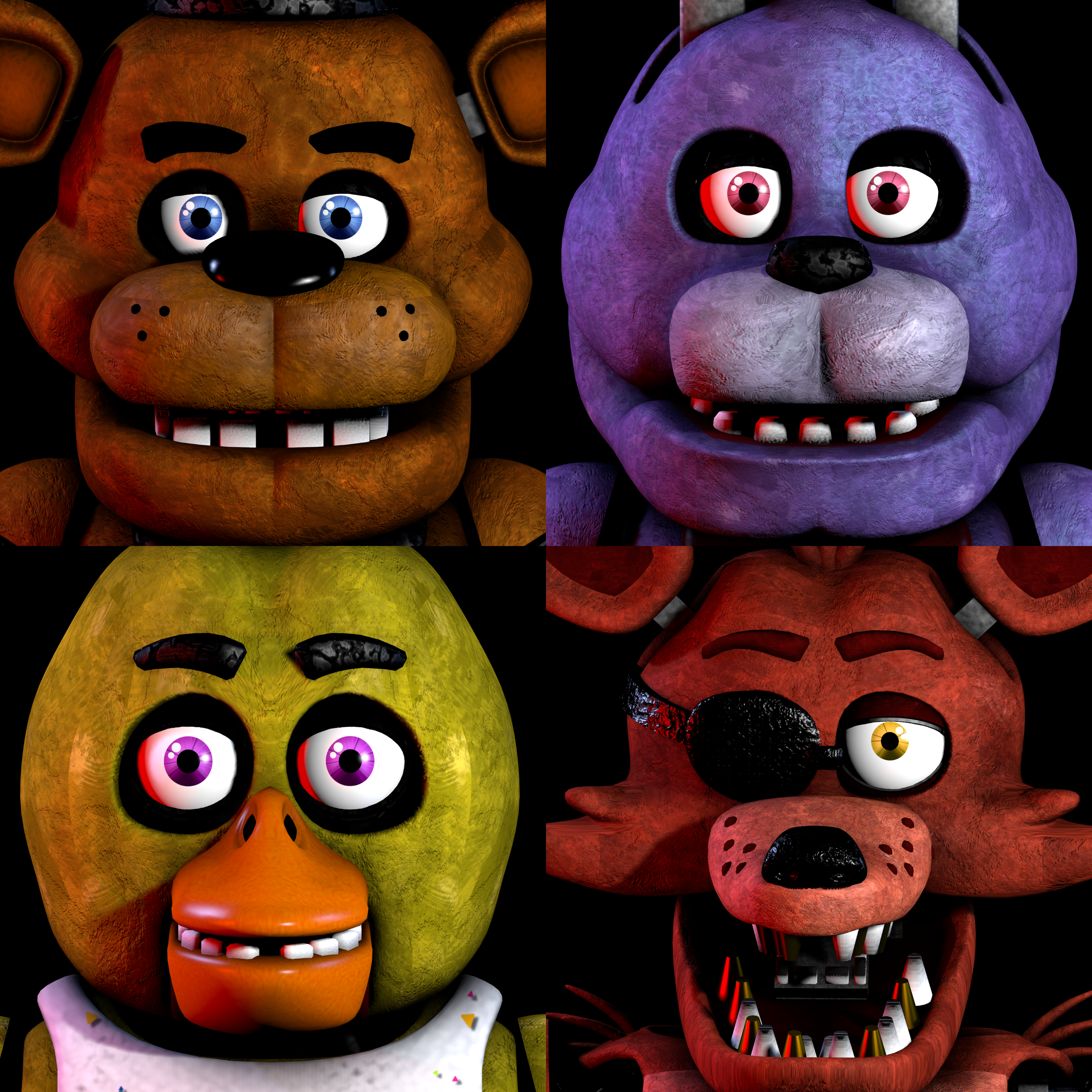 all fnaf 1 characters