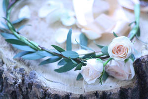 Wreath for bride by MarinaVroda