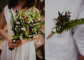 Forest wedding bouquet by MarinaVroda