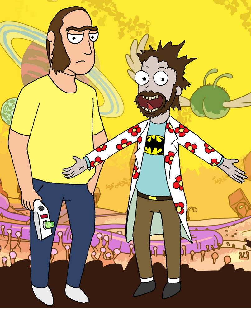 Cm Rick And Morty Background By Warlach On Deviantart