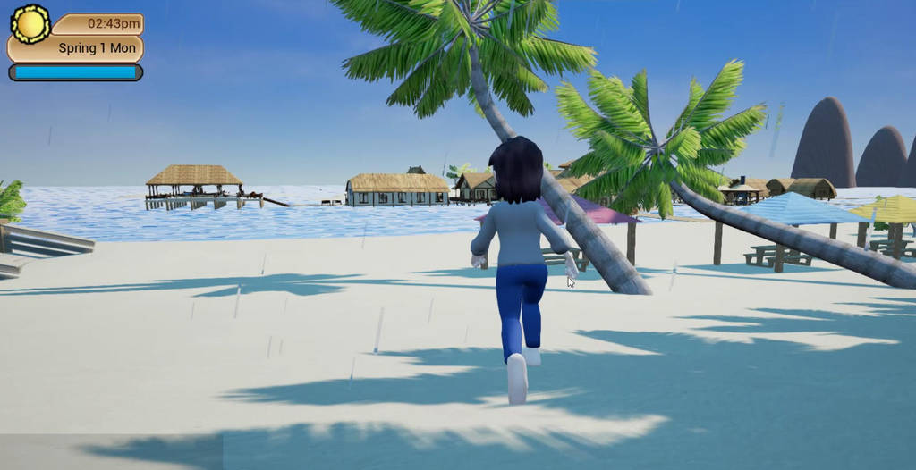 Pumpkin Online Rain on The Beach by Pumpkin-Days-Game