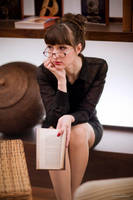 Bookworm by black---butterfly