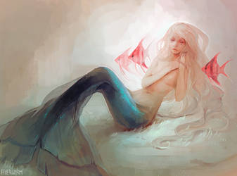 little mermaid by Chaotic-Muffin