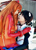 Asuka x Shinji by LauzLanille