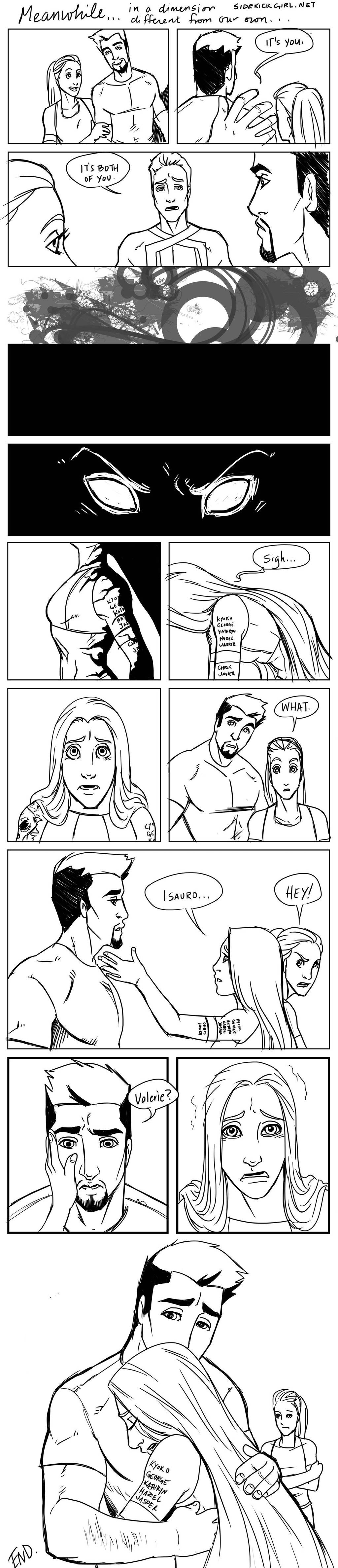 Meanwhile: Another World by SidekickGirl