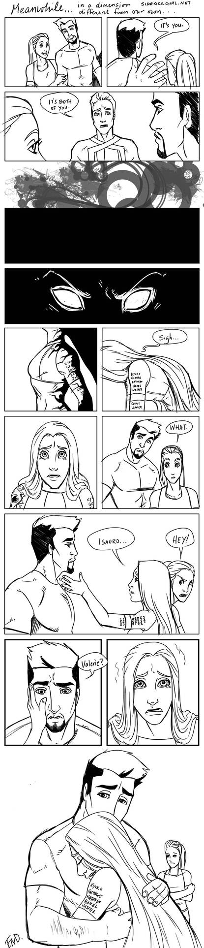 Meanwhile: Another World by SidekickGirl